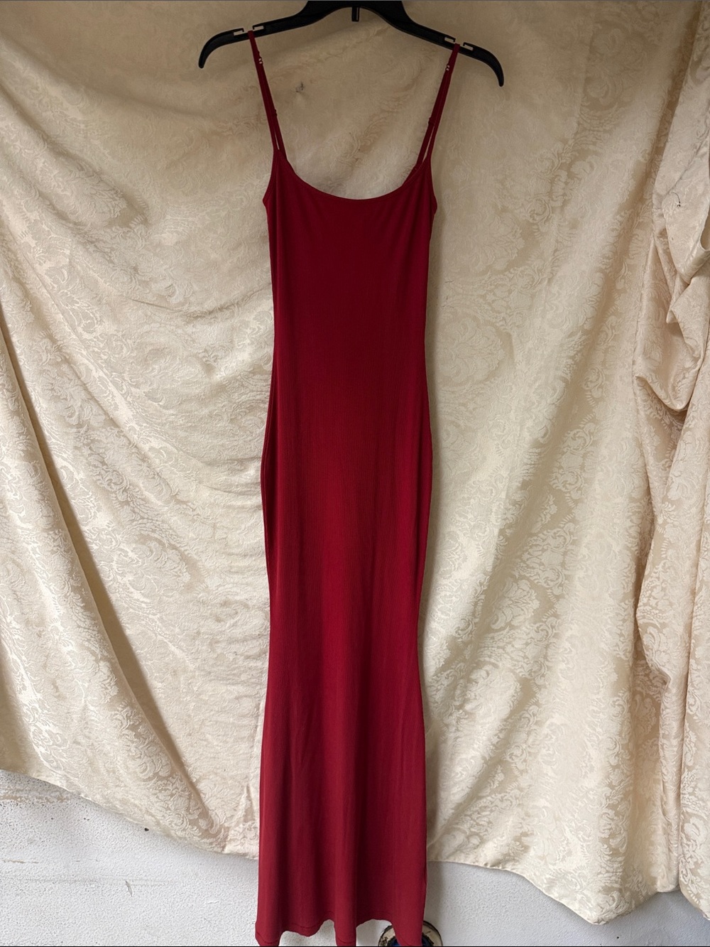 NWT JL Luxe Maxi Dress in Brick